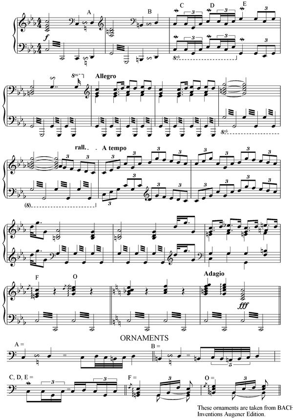 Notation incipit page 1