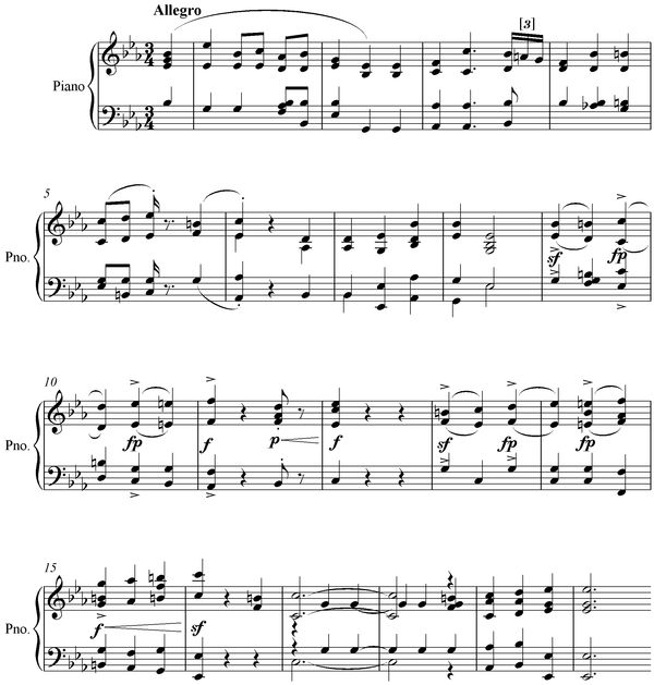 Notation incipit page 1