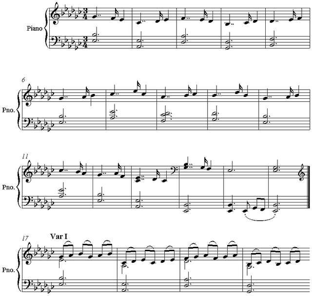 Notation incipit page 1