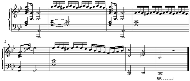 Notation incipit page 1