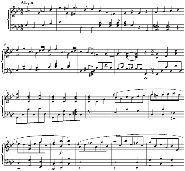 Notation incipit page 1