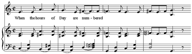 Notation incipit page 1