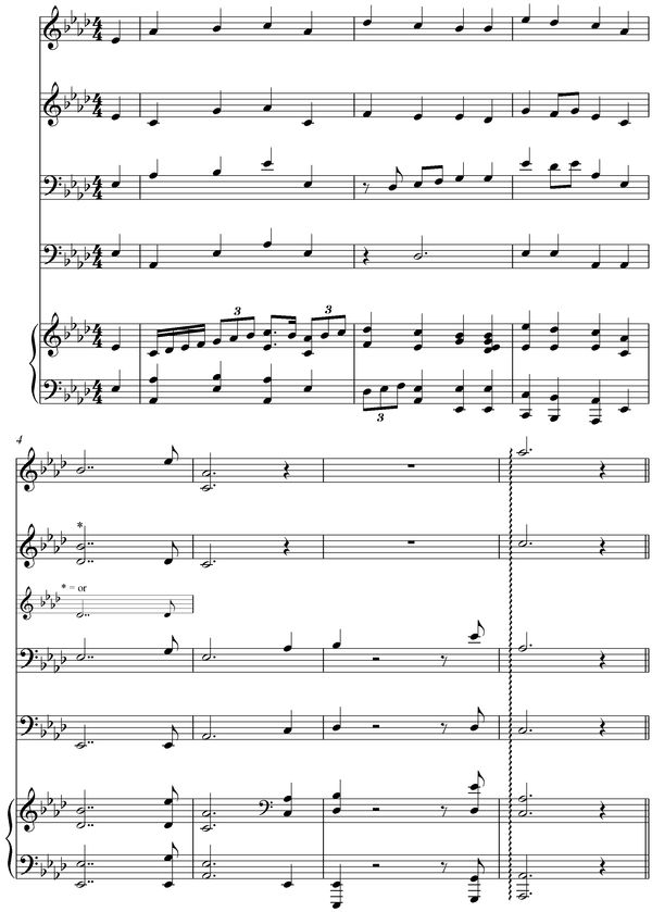 Notation incipit page 1