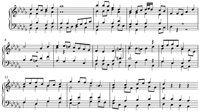 Notation incipit page 1