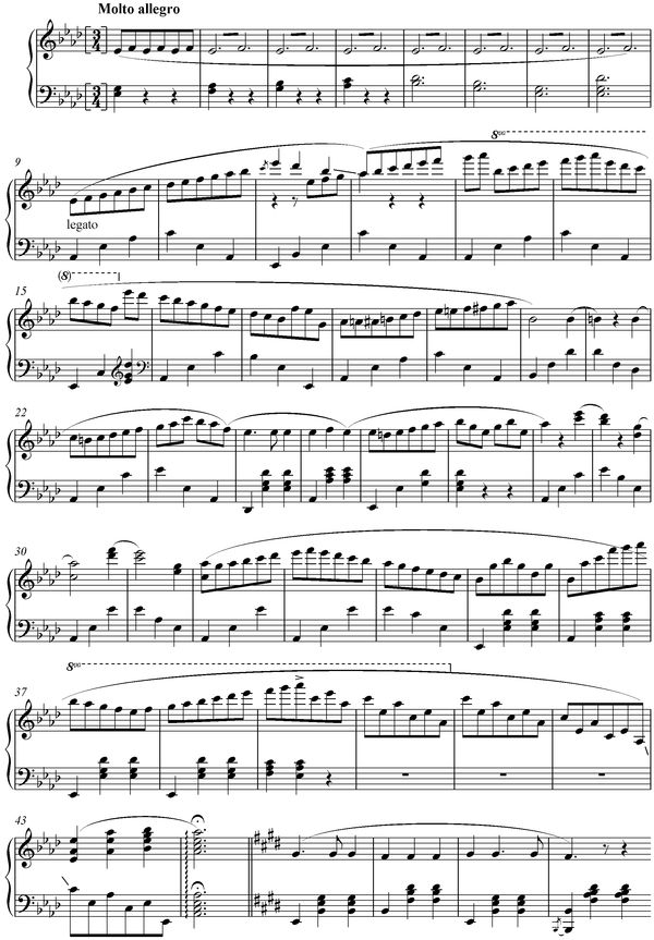 Notation incipit page 1