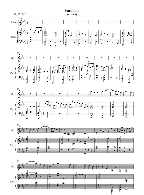 Notation incipit page 1