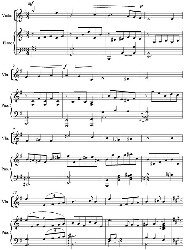 Notation incipit page 1