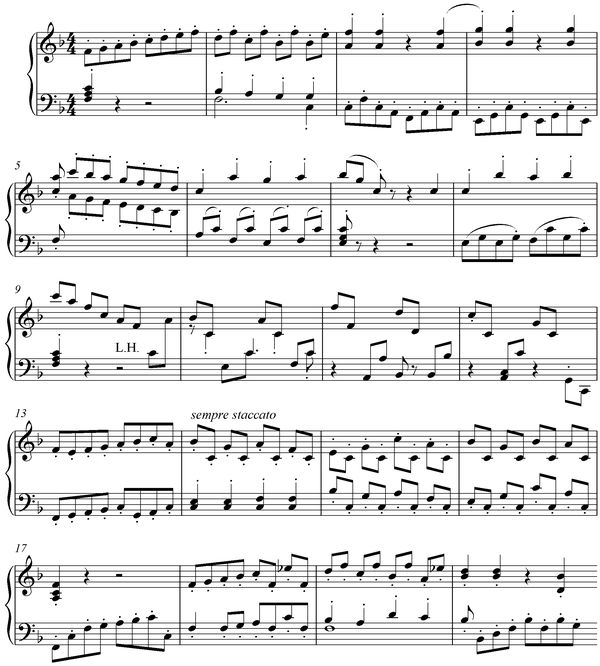 Notation incipit page 1