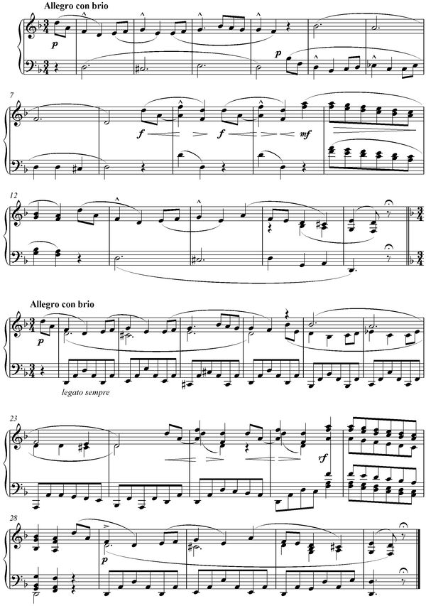 Notation incipit page 1