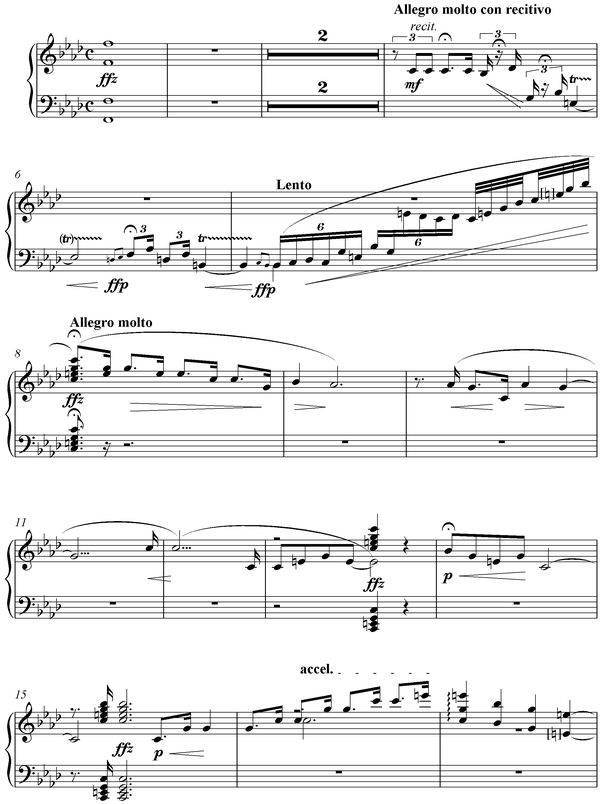 Notation incipit page 1