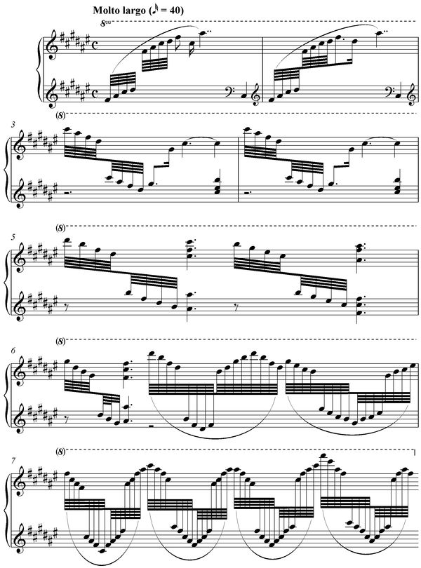 Notation incipit page 1