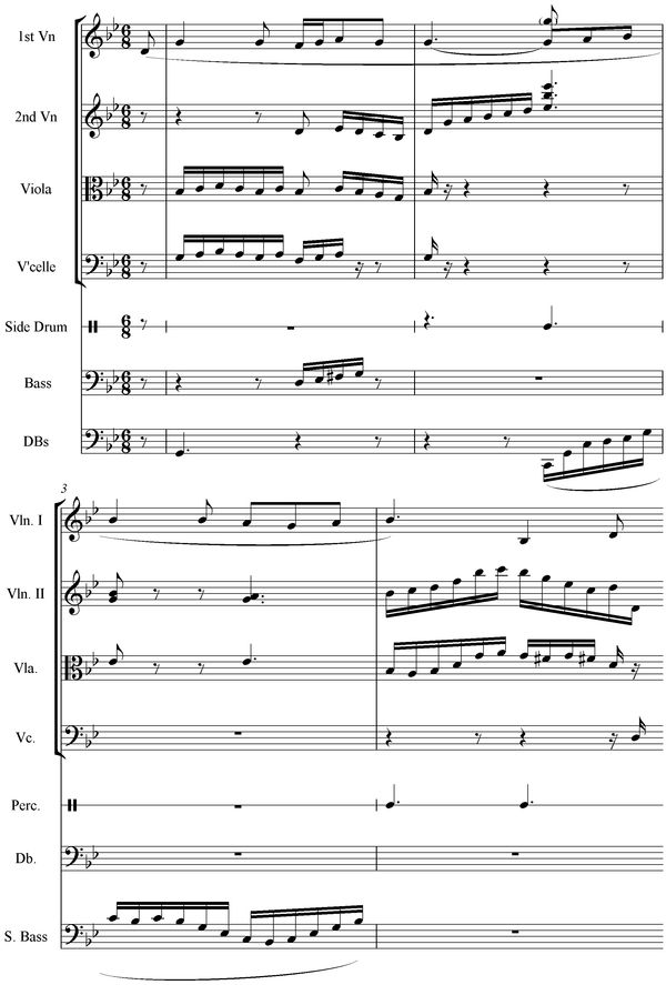 Notation incipit page 1