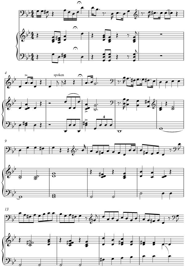 Notation incipit page 1