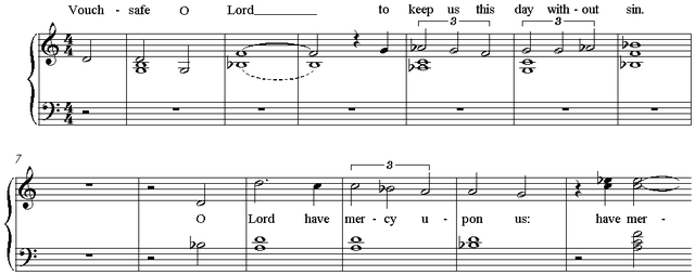 Notation incipit page 1