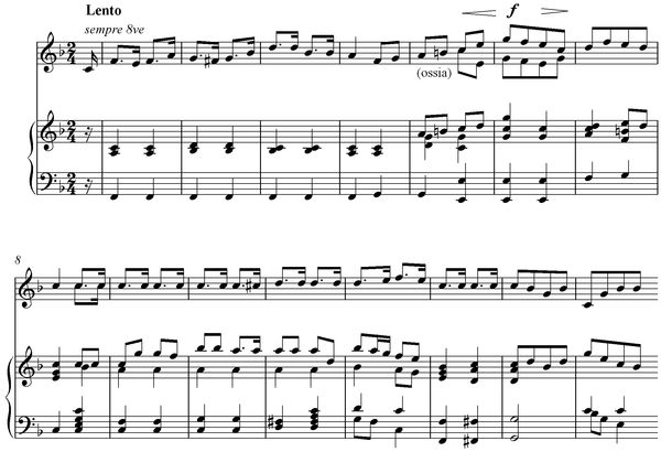 Notation incipit page 1