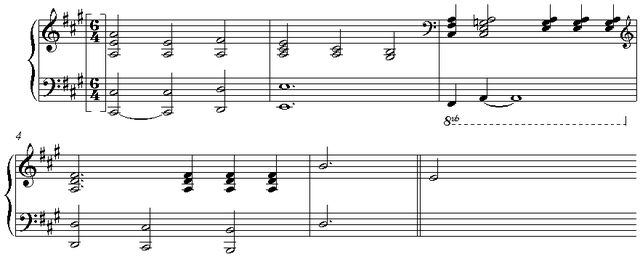 Notation incipit page 1