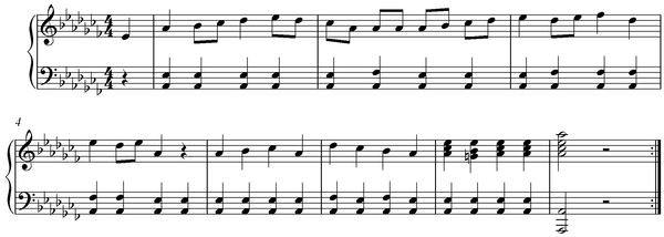 Notation incipit page 1