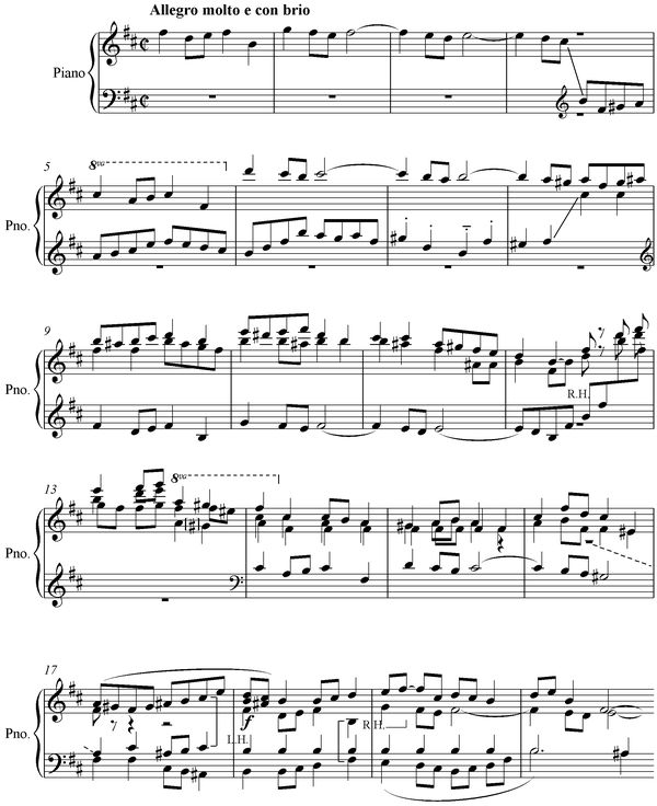 Notation incipit page 1