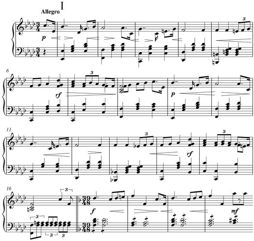 Notation incipit page 1