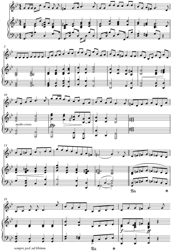 Notation incipit page 1