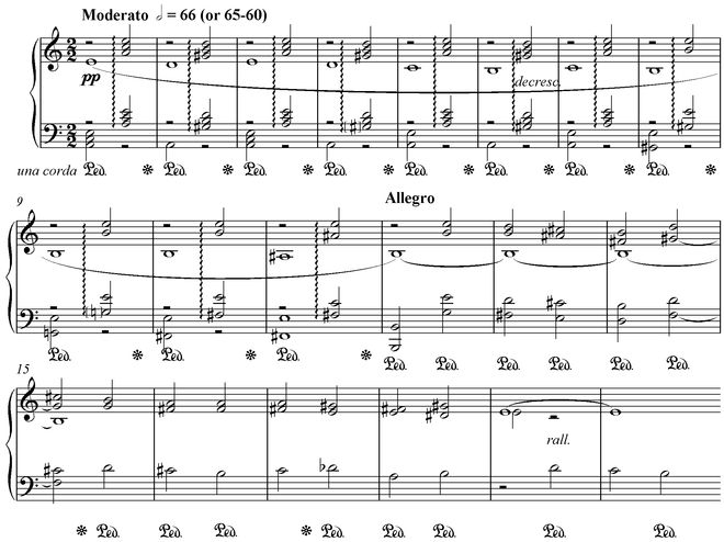 Notation incipit page 1