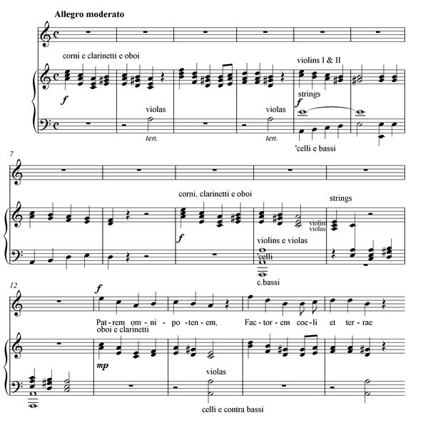 Notation incipit page 1