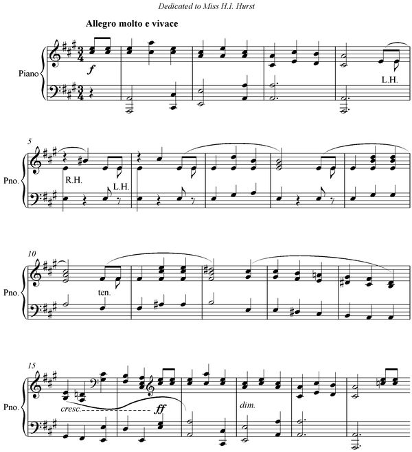 Notation incipit page 1