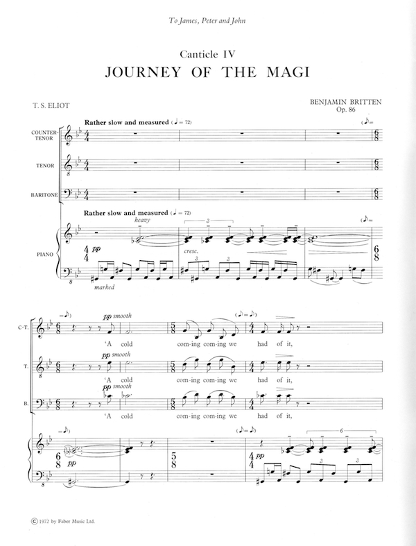 Notation incipit page 1