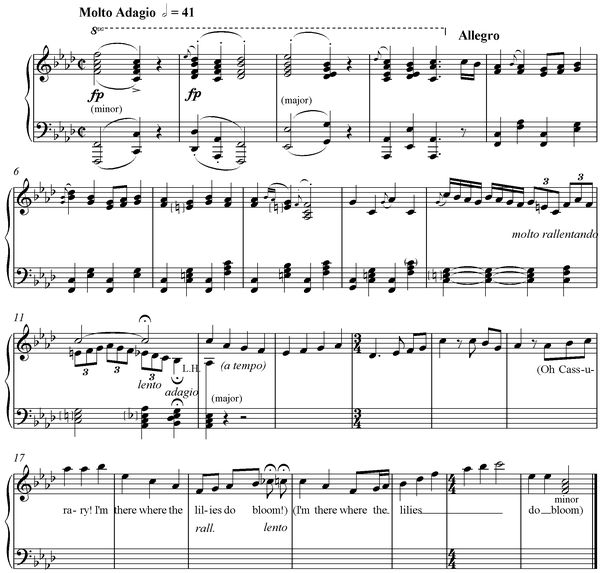 Notation incipit page 1