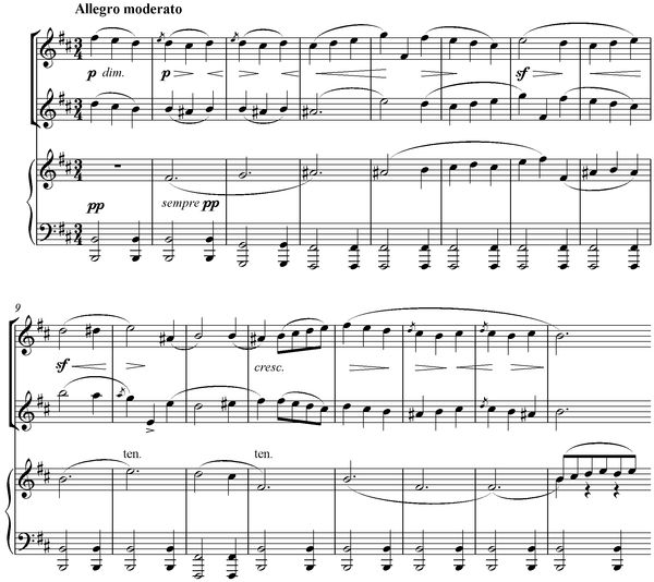 Notation incipit page 1