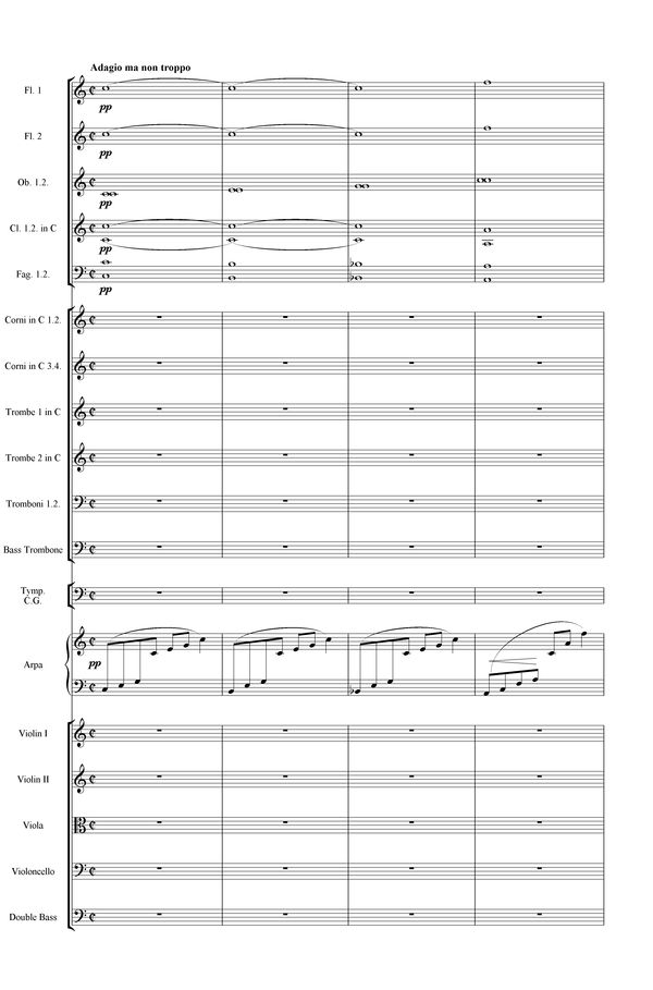 Notation incipit page 1