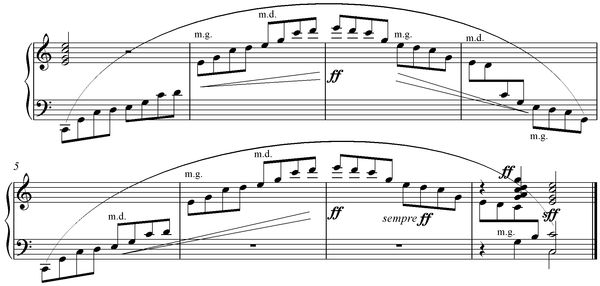 Notation incipit page 1