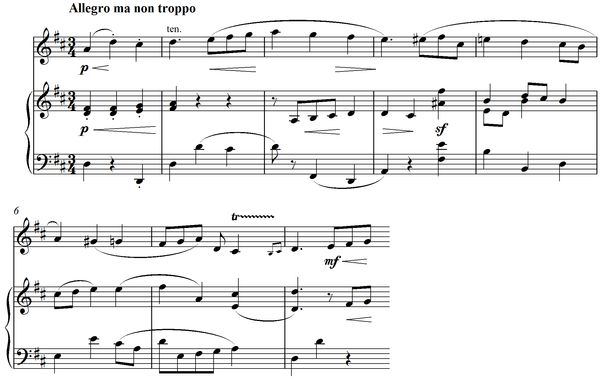 Notation incipit page 1