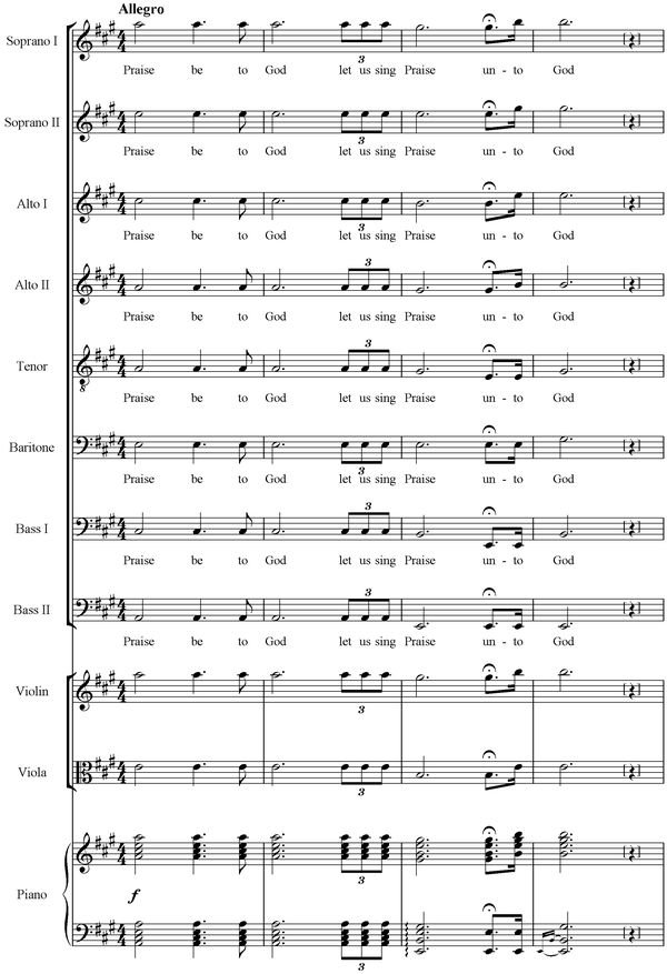 Notation incipit page 1