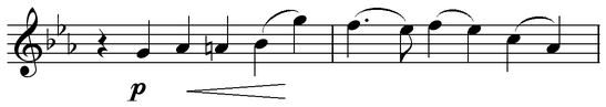 Notation incipit page 1