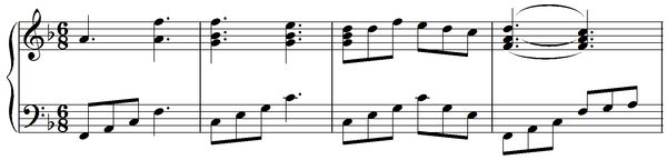 Notation incipit page 1