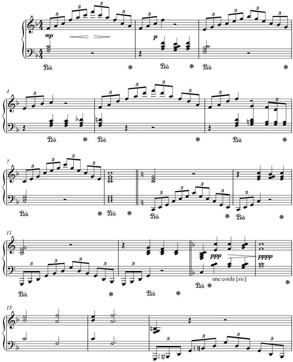 Notation incipit page 1