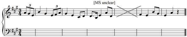 Notation incipit page 1