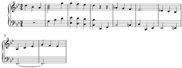 Notation incipit page 1