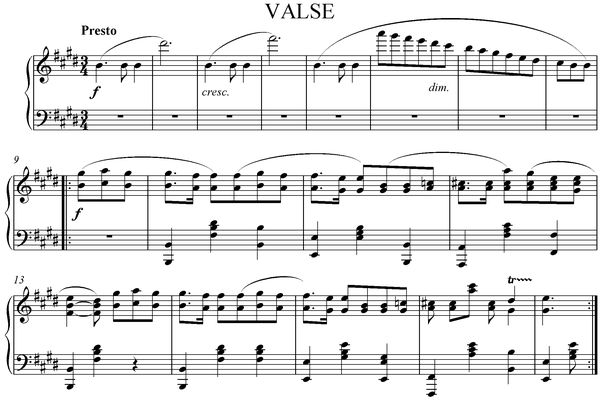 Notation incipit page 1