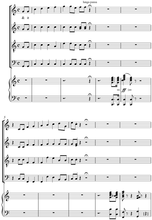 Notation incipit page 1