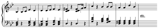 Notation incipit page 1