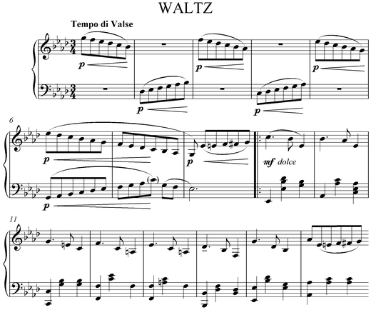 Notation incipit page 1