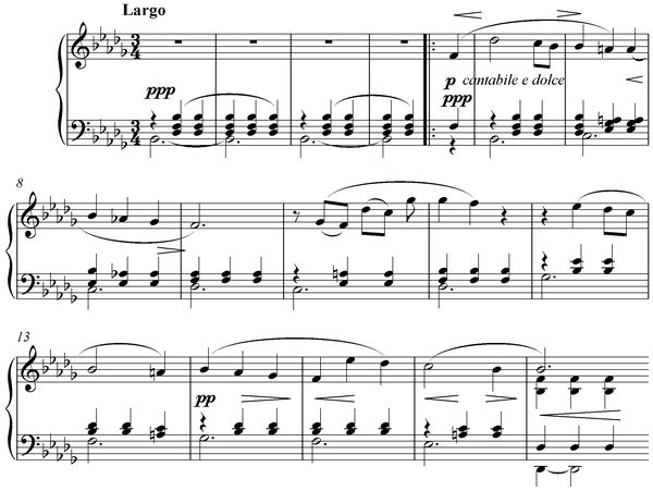 Notation incipit page 1
