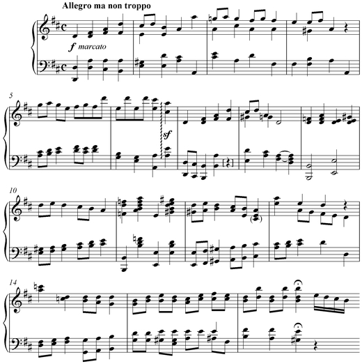 Notation incipit page 1