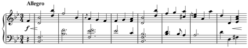 Notation incipit page 1