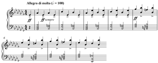 Notation incipit page 1