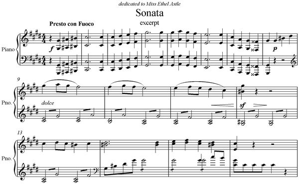 Notation incipit page 1