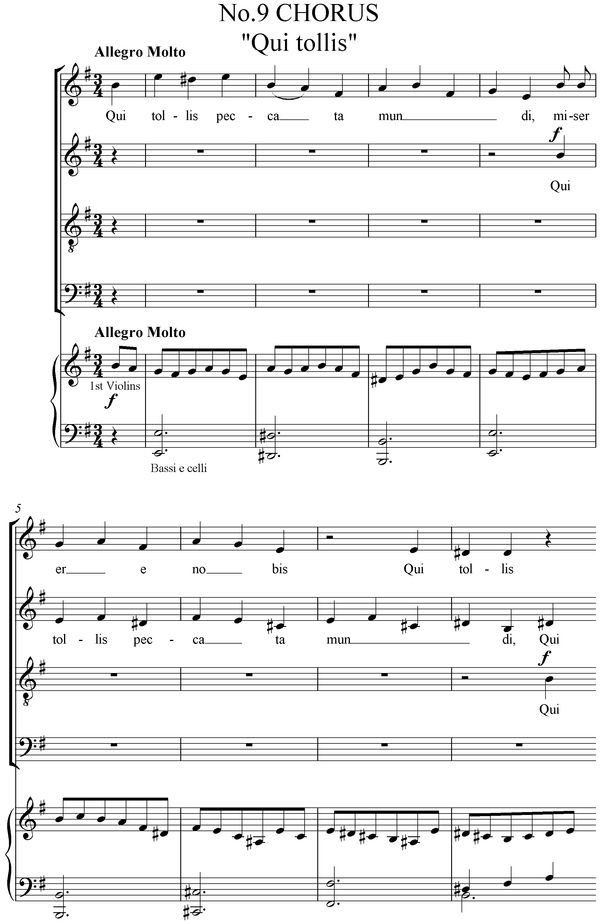 Notation incipit page 1