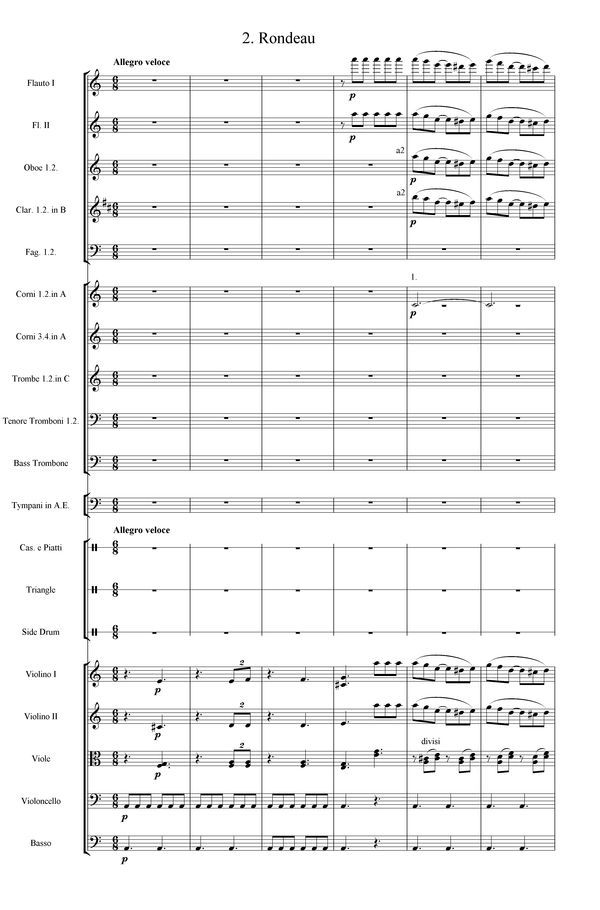 Notation incipit page 1